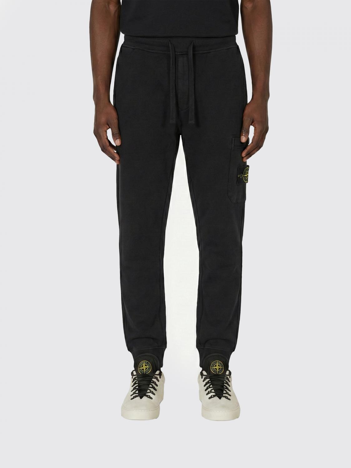 Pants Men color Black