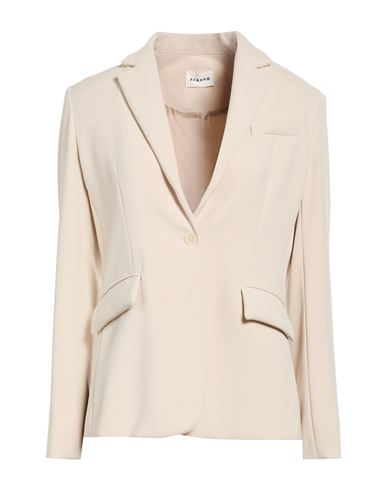 P. a.r. o.s. h. Woman Blazer Beige Size M Polyester