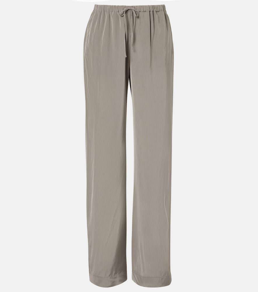 Róhe Striped wide-leg pants