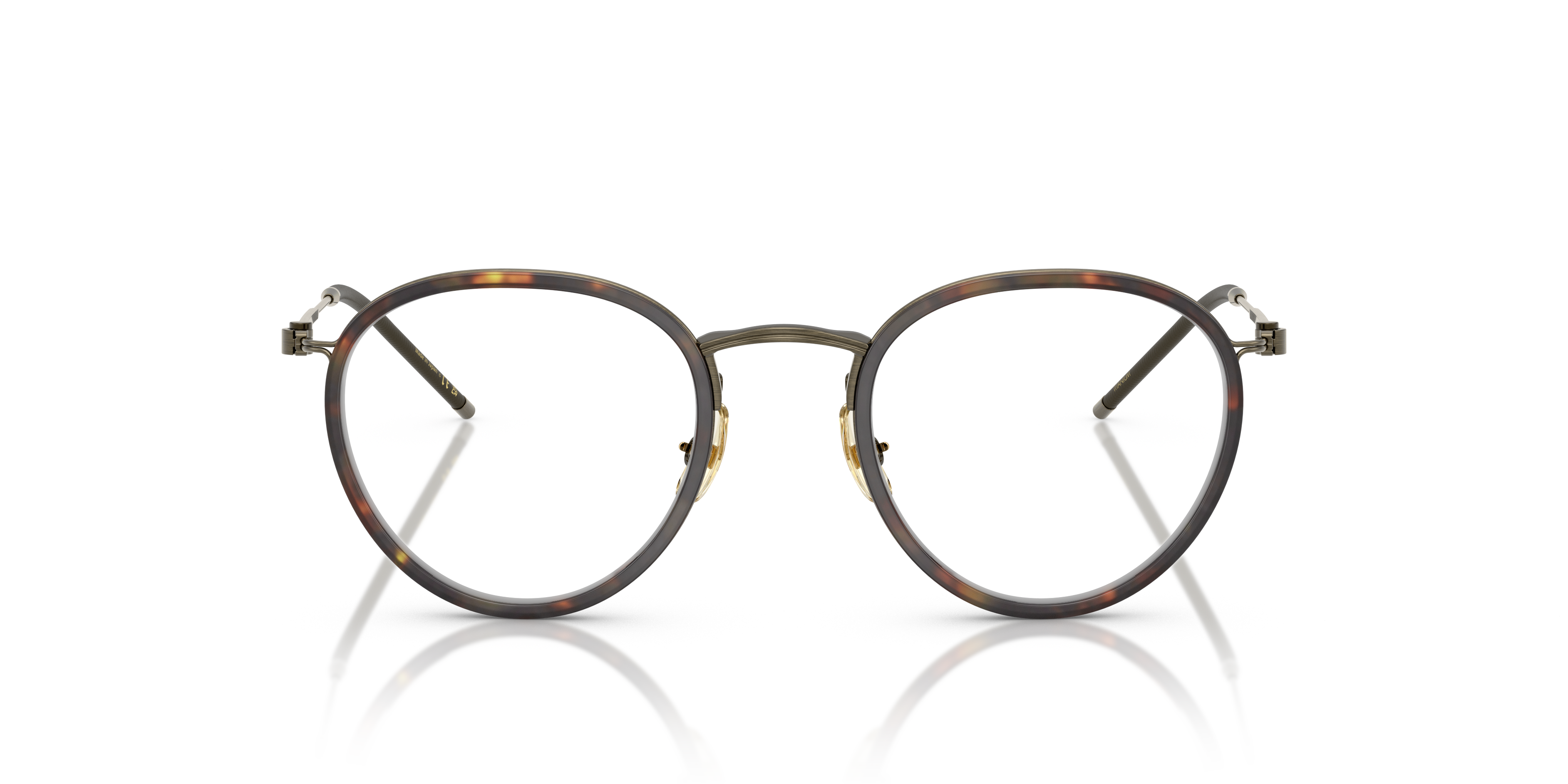 Oliver Peoples Unisex Oliver Peoples OV1360T TK-11 5284 Optische Fassungen Titan Gold Transparent Pantos Norma