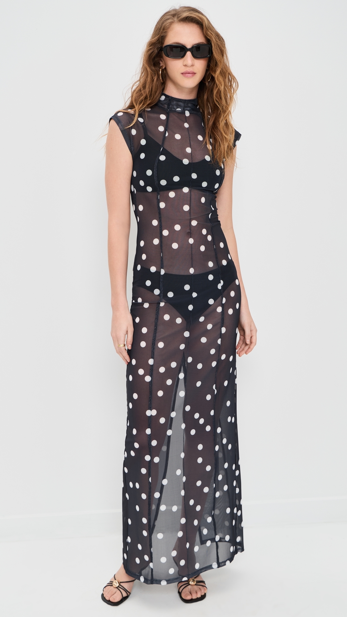 Redefined Maxi Dress NOIR POLKA