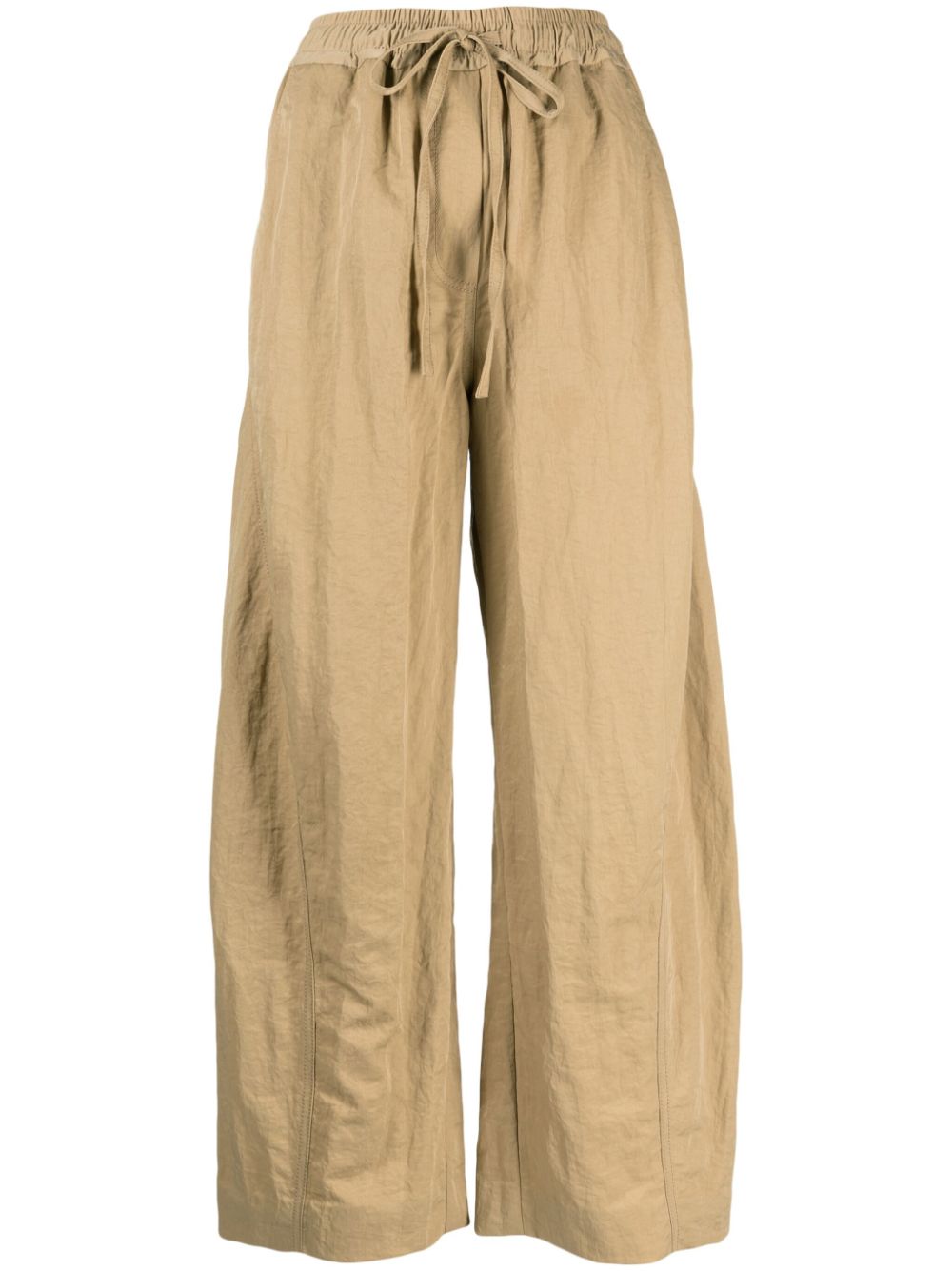 Una wide-leg trousers - Neutrals