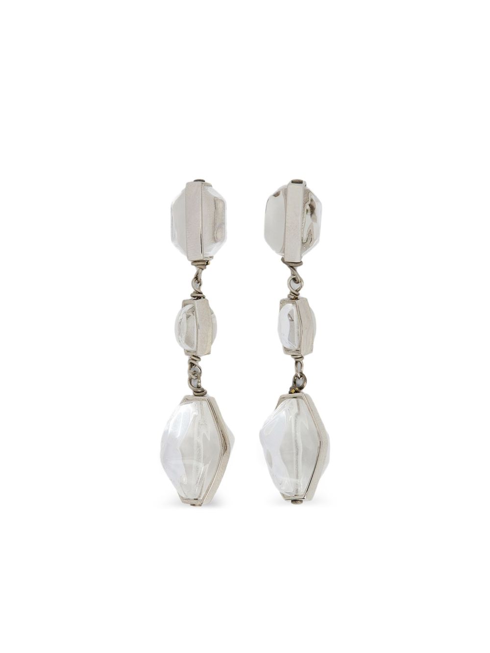 Drop earrings - Silver