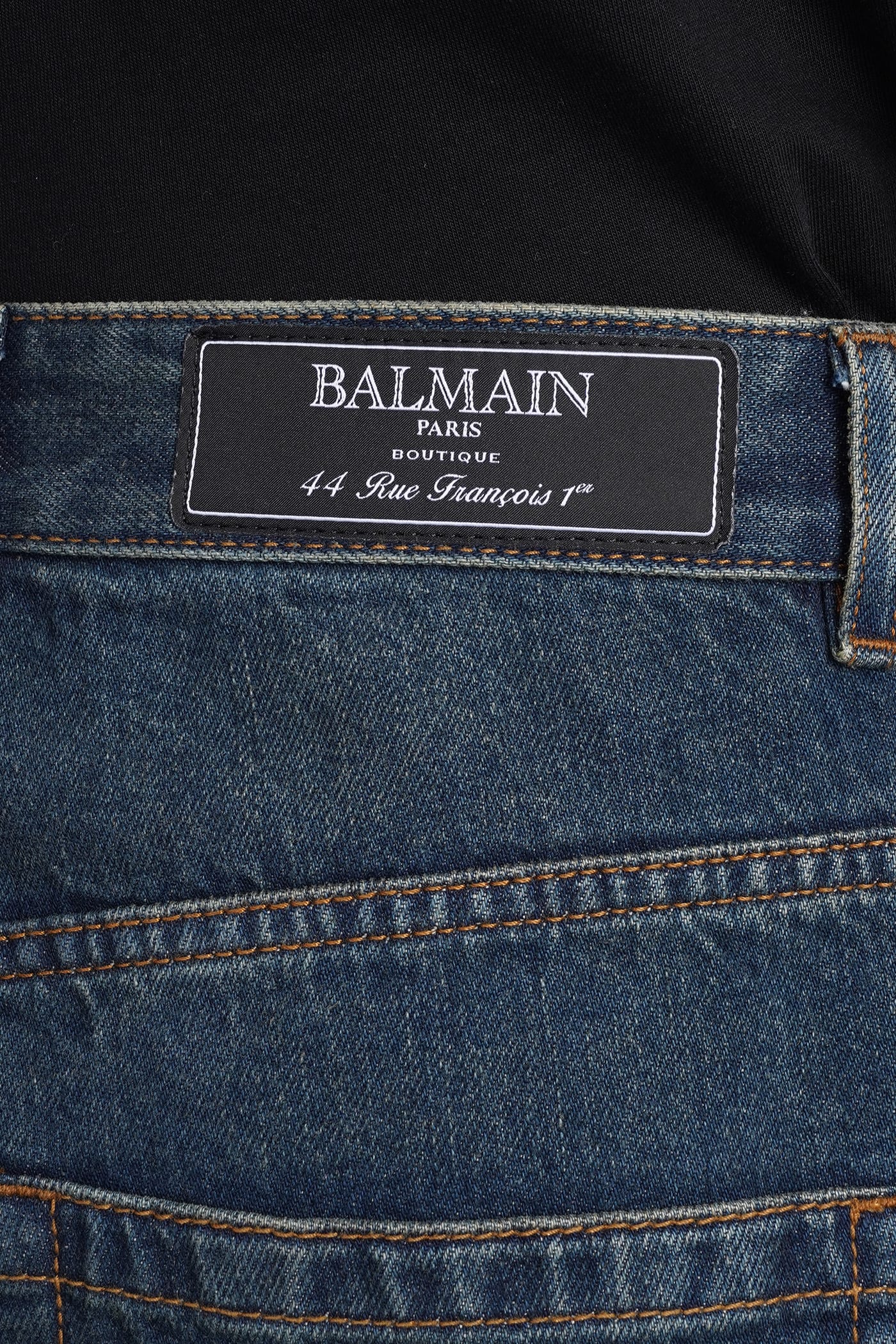 Jeans In Blue Cotton