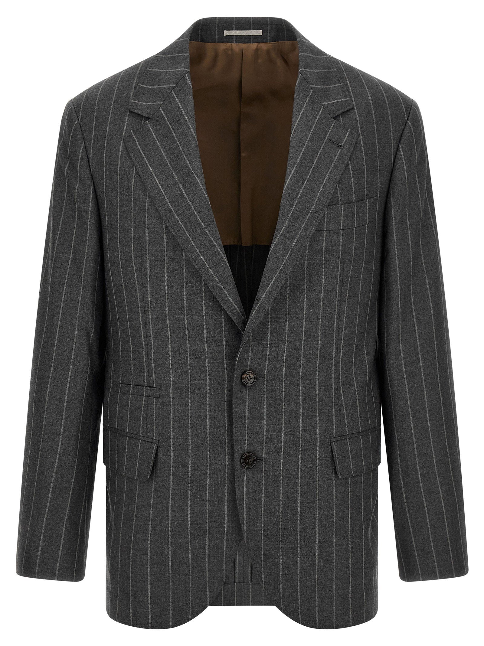 Pinstripe Blazer