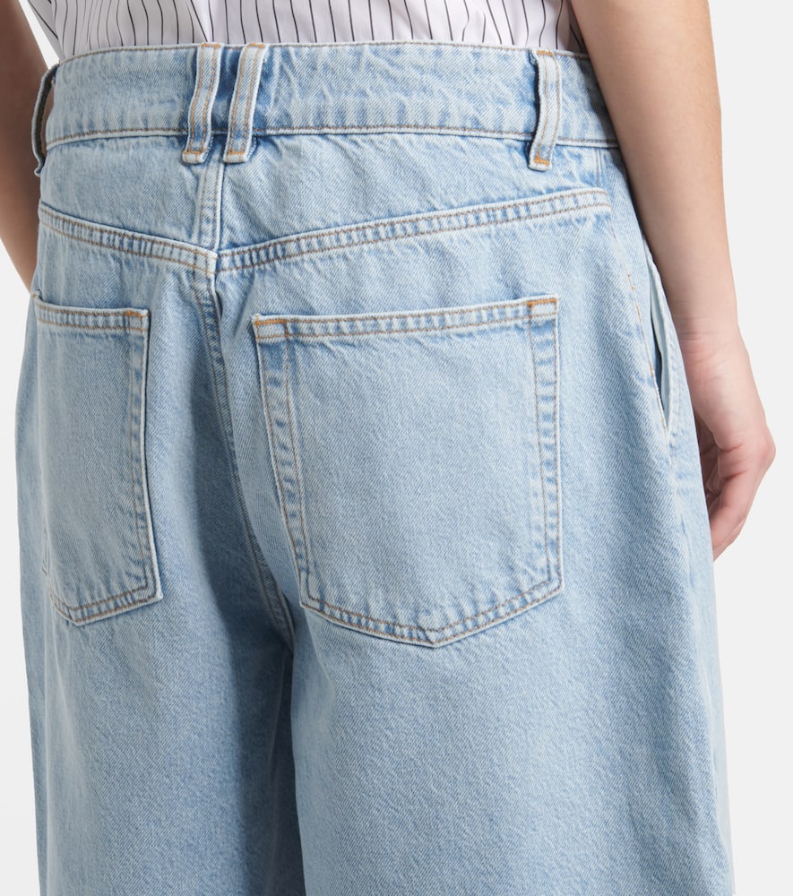 Frame The Trouser Short denim Bermuda shorts