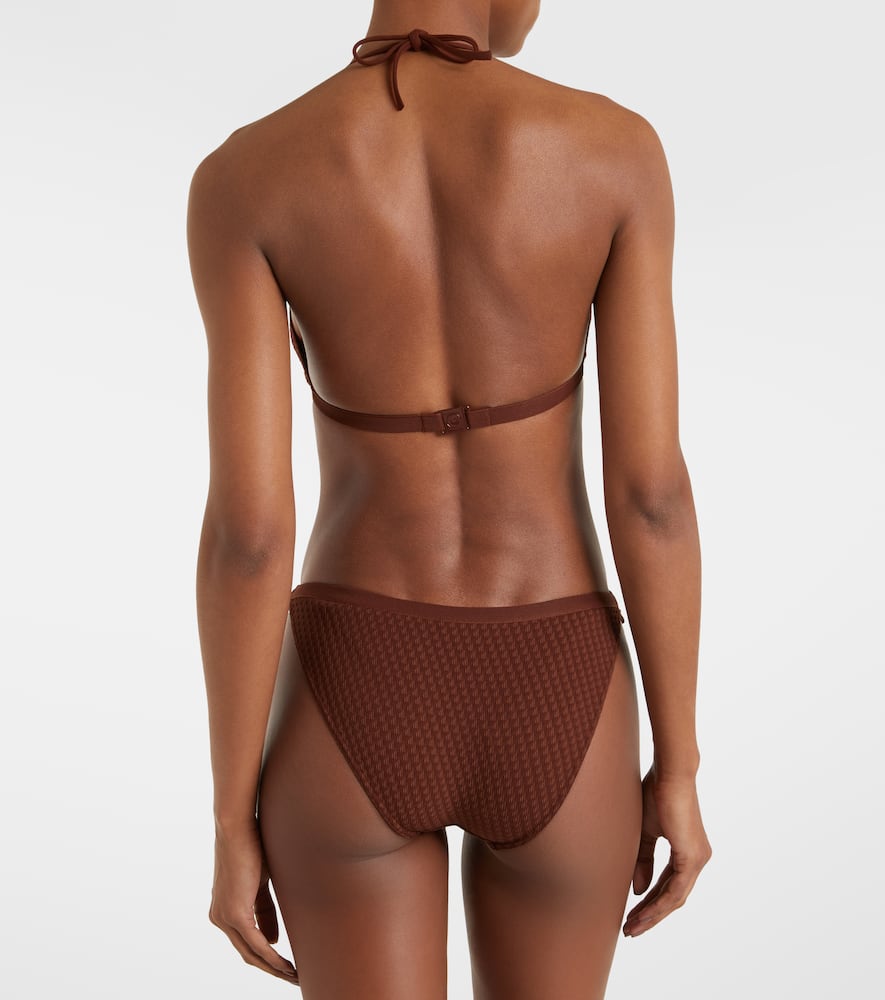 Look jacquard bikini bottoms