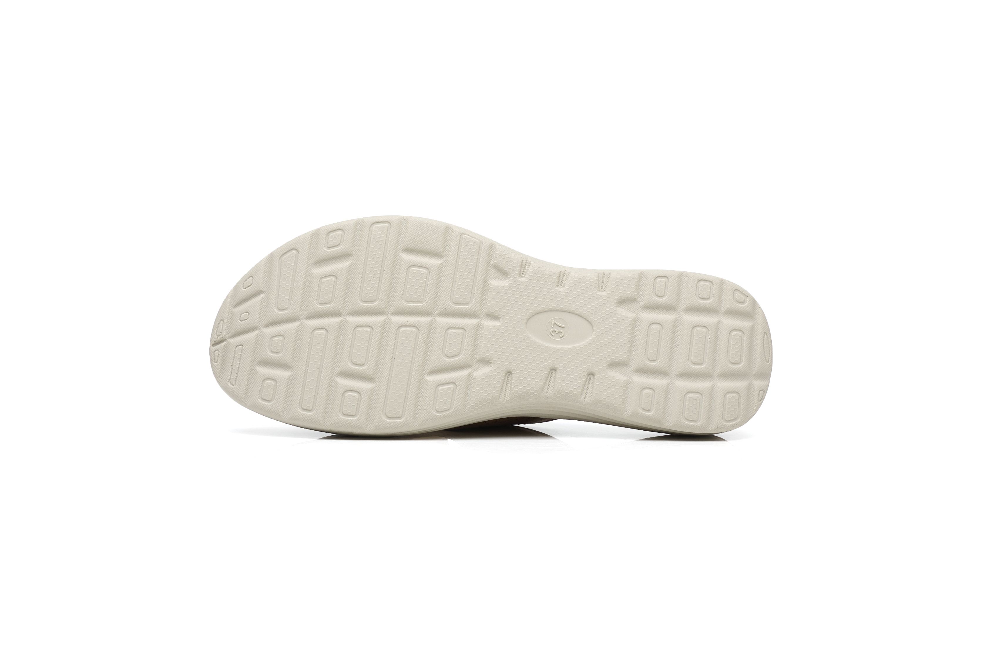 Ivachy Cushioned Cut Out Mule Lightweight Slide Sandals In Came