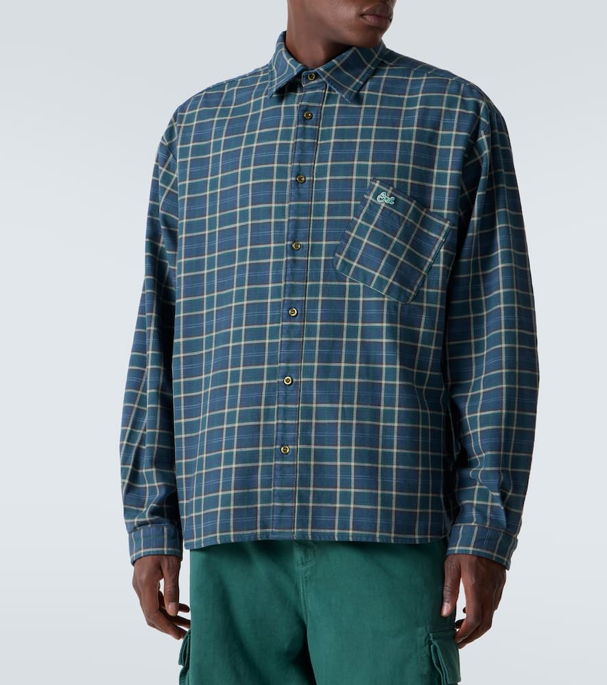 Checked cotton shirt