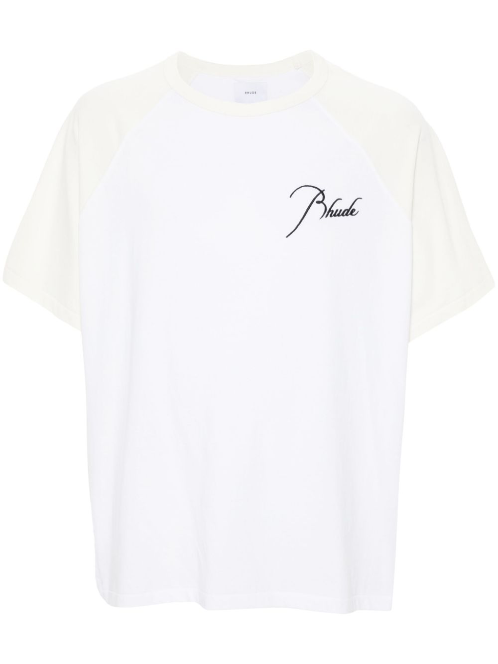 Logo raglan T-shirt - White