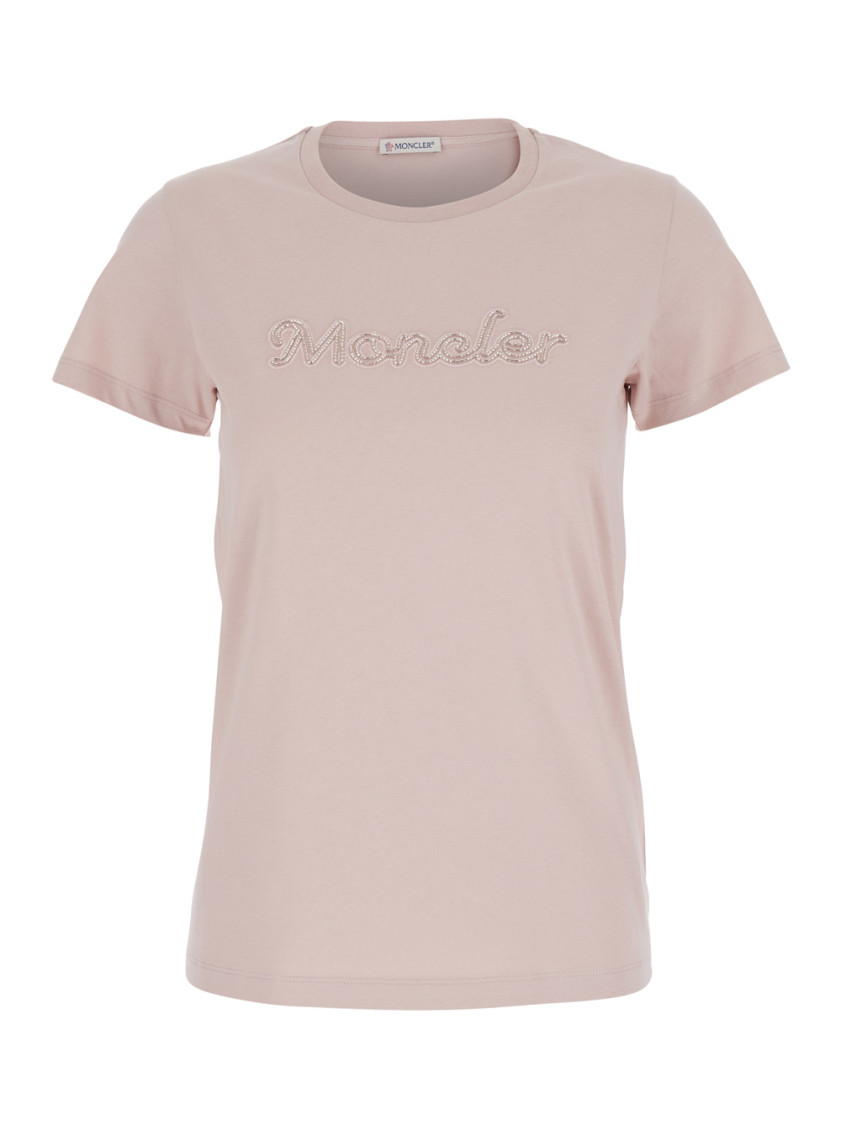 Powder Pink Cotton T-shirt