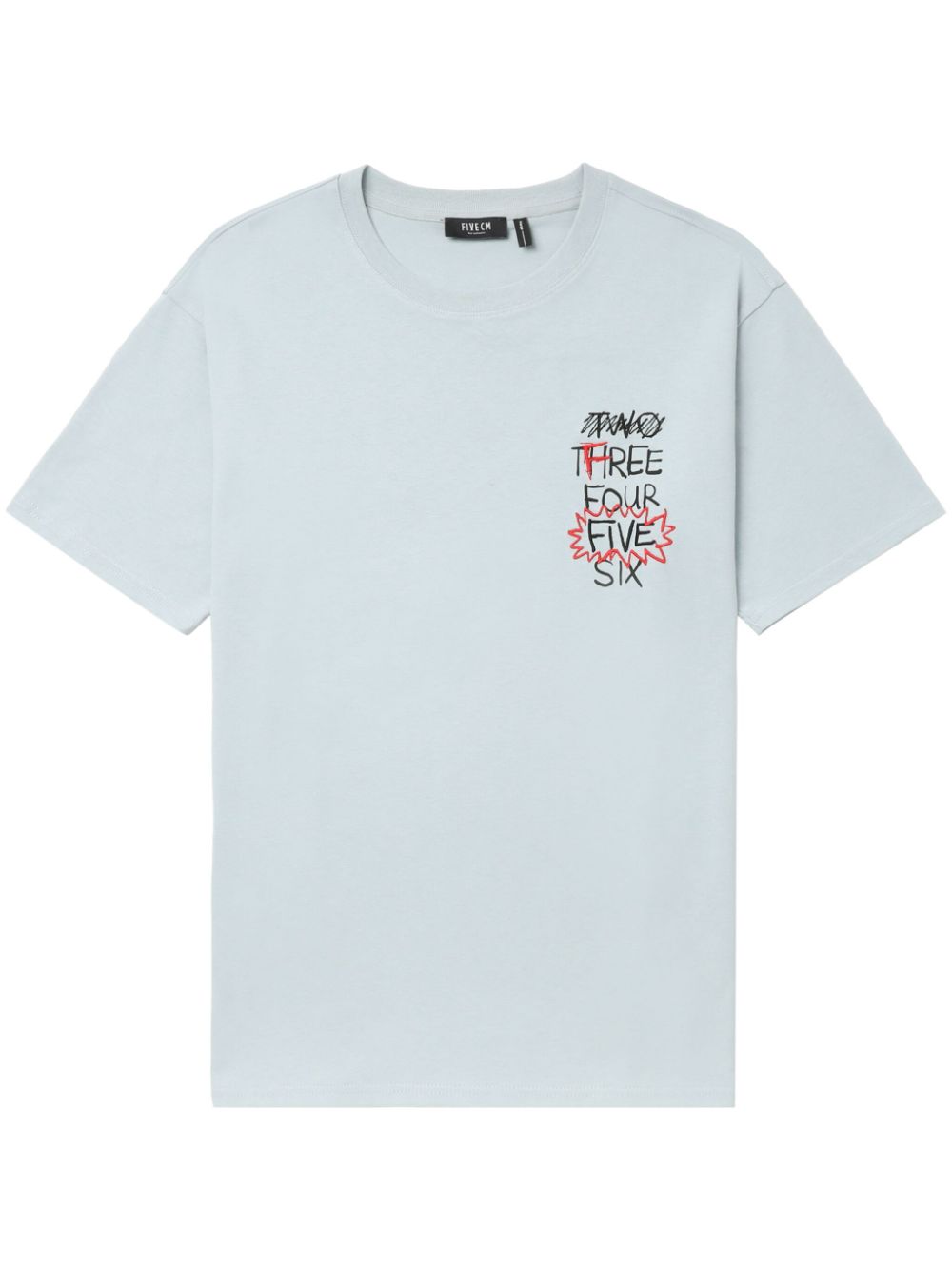 Logo-print cotton T-shirt - Grey