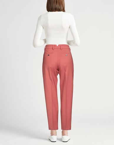 Woman Pants Rust Size 2 Virgin Wool, Elastane