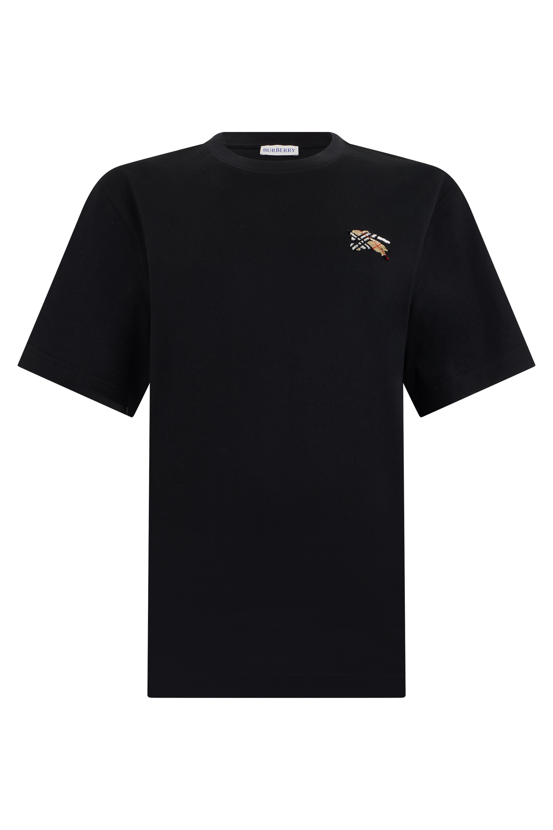 Embroidered Logo Cotton T-Shirt