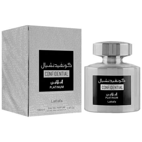 Unisex Confidential Platinum EDP Spray 3.4 oz Fragrances 6291107459714
