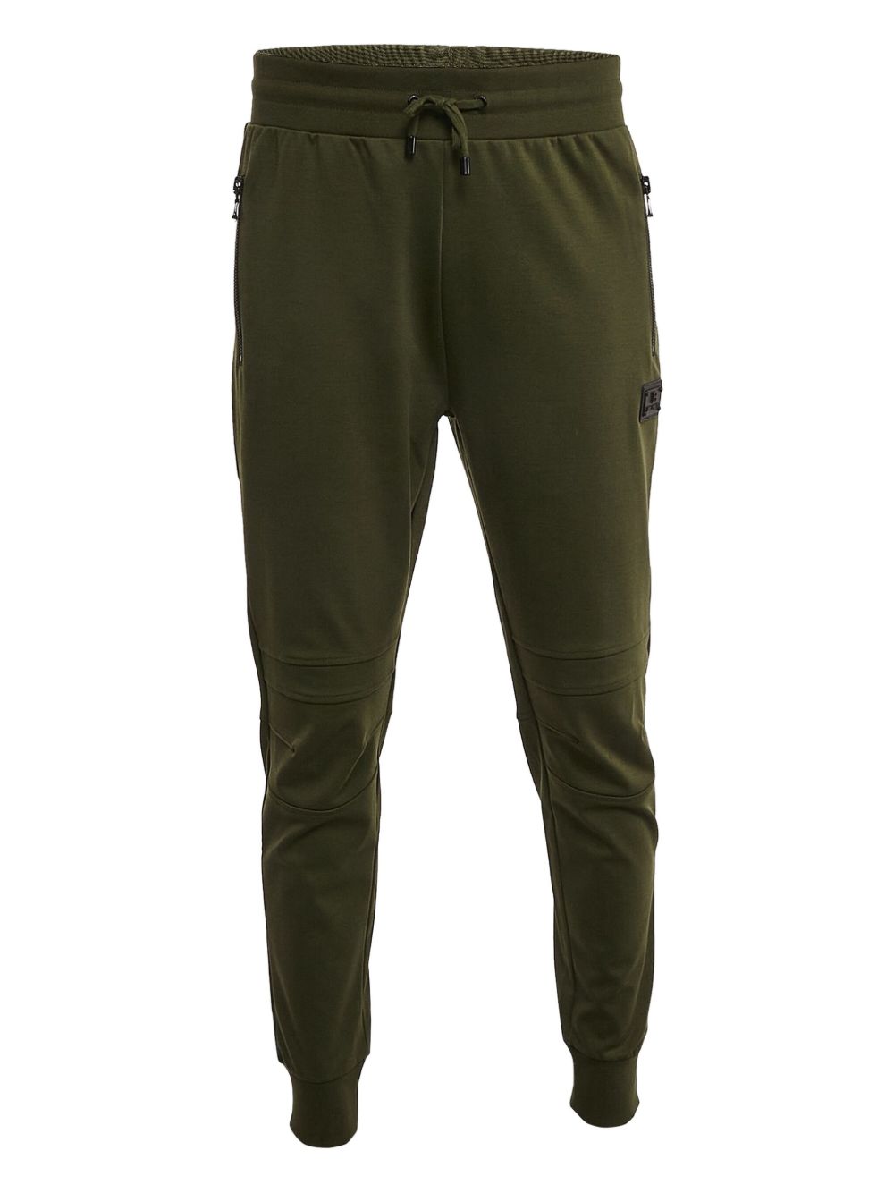 Logo-patch track pants - Green