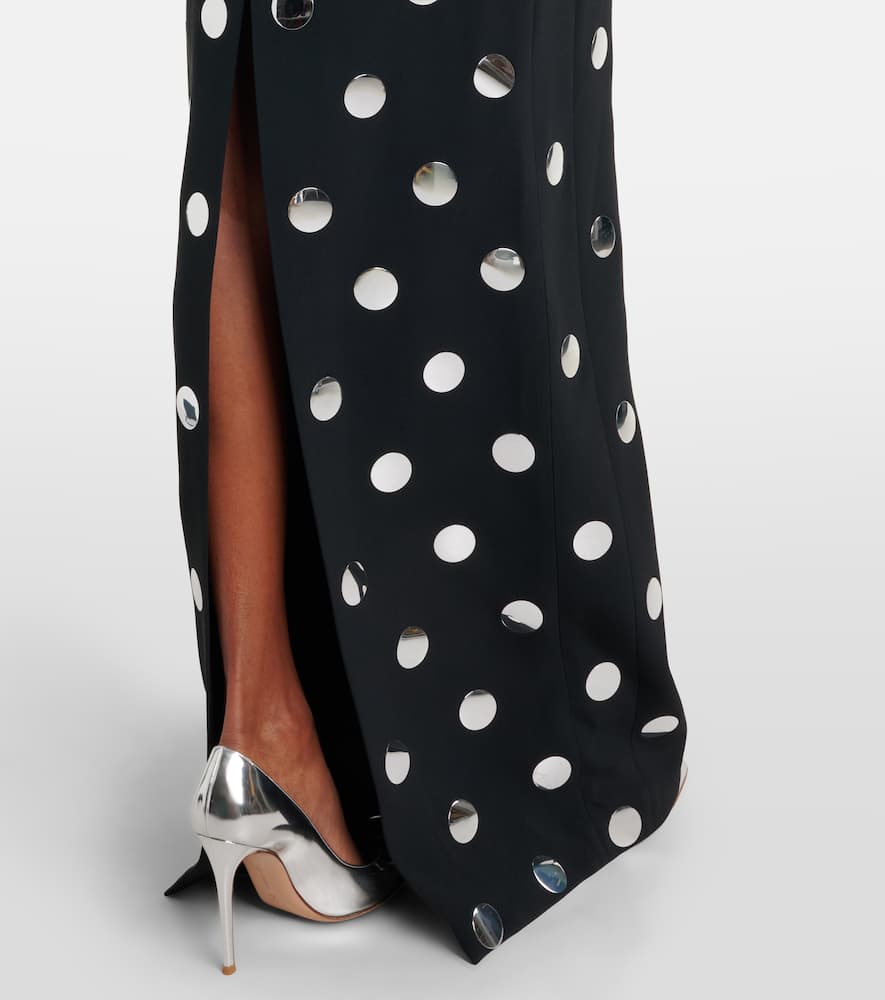 Polka-dot gown