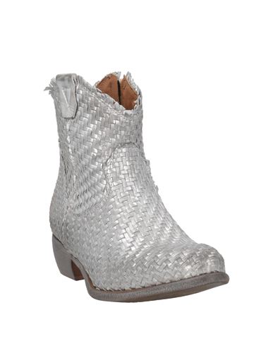 Woman Ankle boots Silver Size 7 Leather