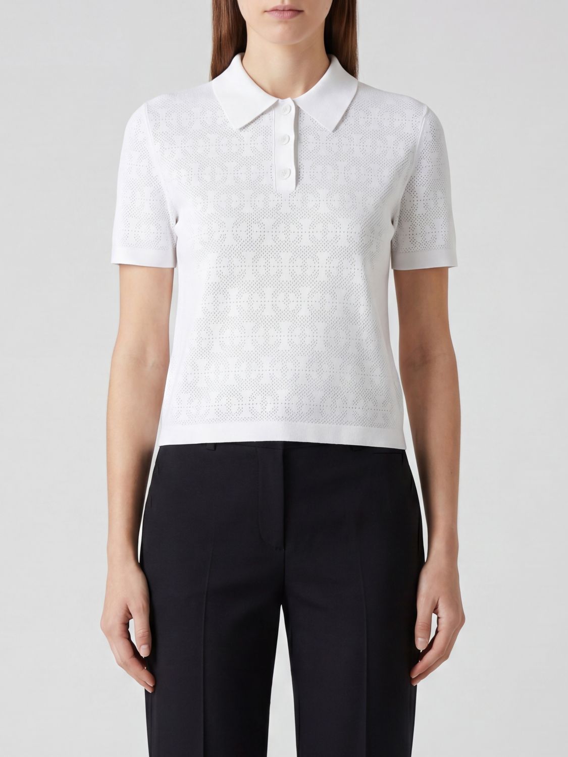 Polo Shirt Woman color White