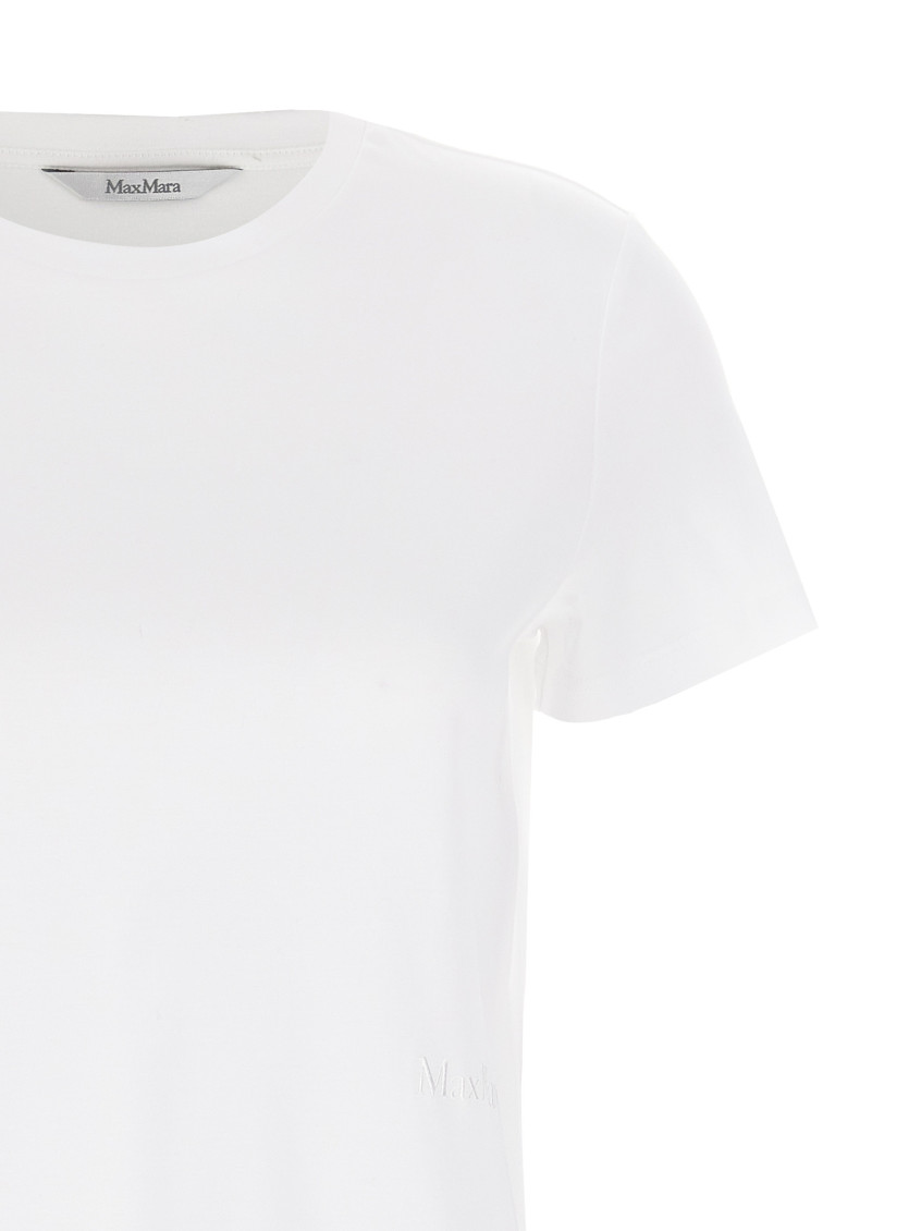 Logo Embroidered Crewneck T-shirt