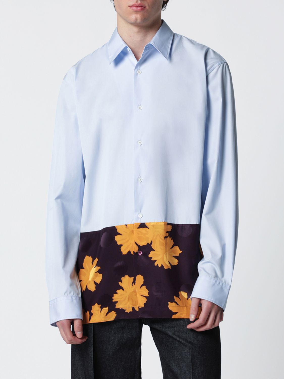 Shirt Men color Blue