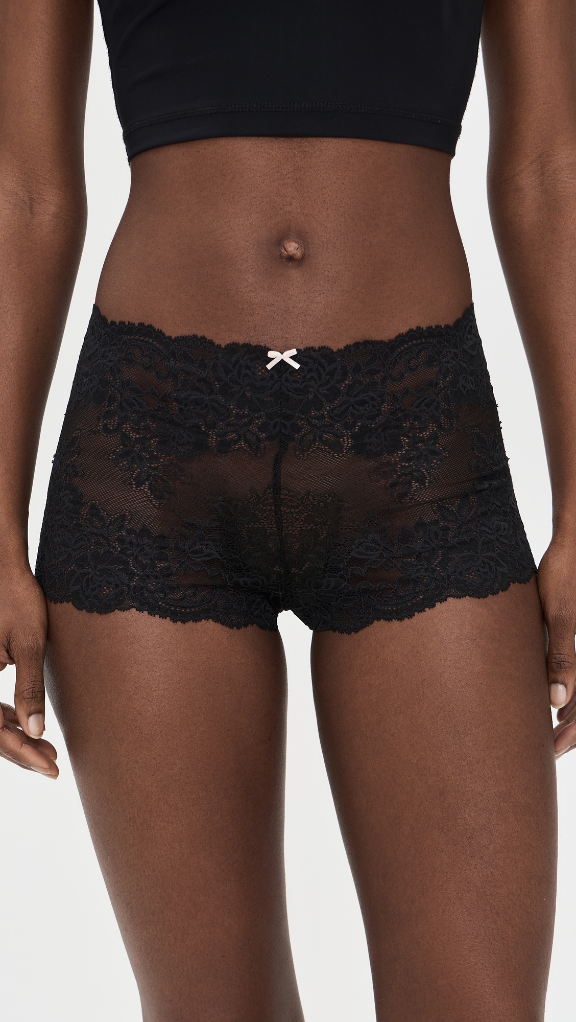 Captivate Boy Shorts Black