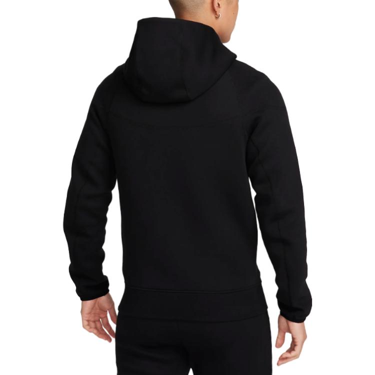 Tech Fleece Full Zip Windrunner Hooded Jacket Asia Sizing 'Black'
