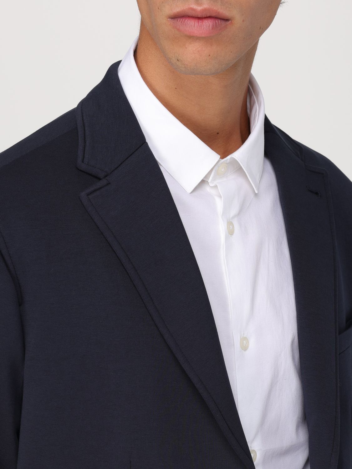 Blazer Men color Blue