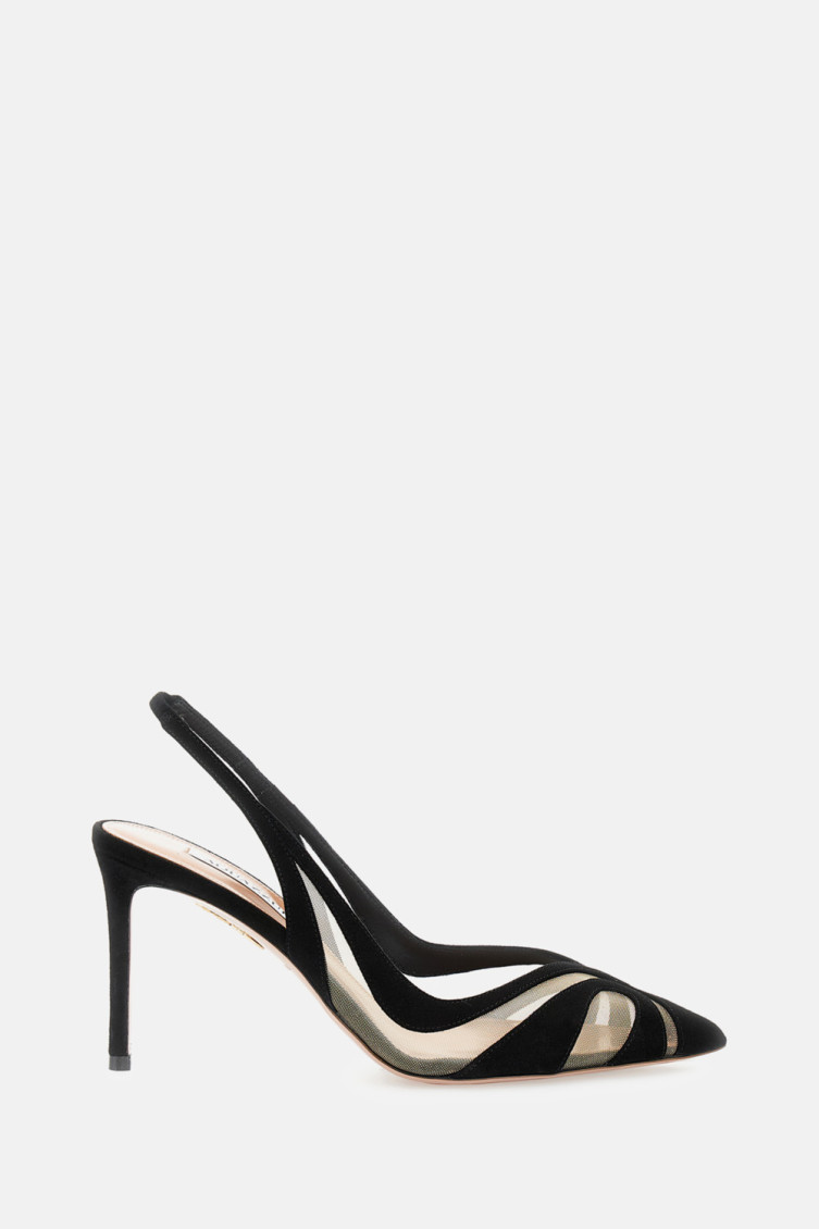 85mm Lune pumps - Black