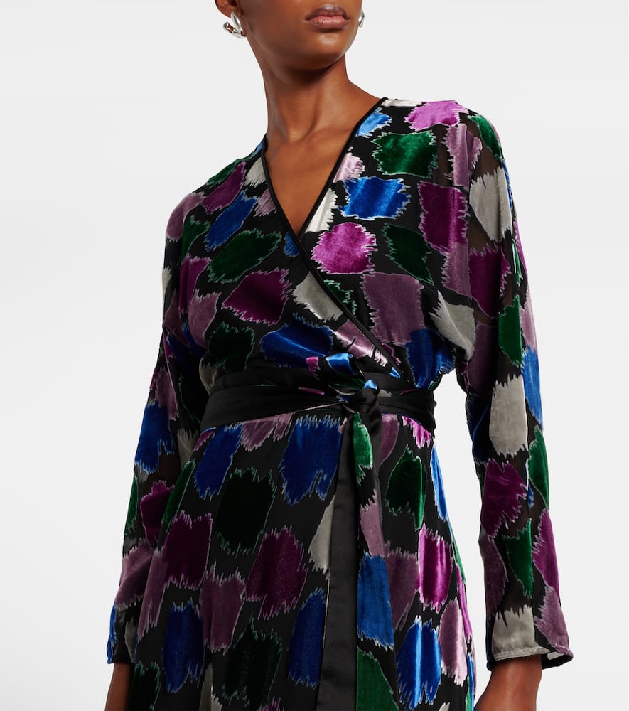 Babette printed midi dress