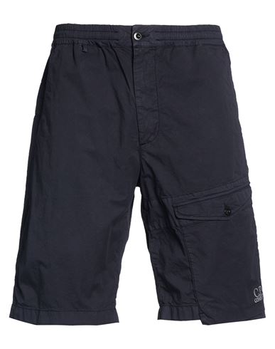 C. p. Company Man Shorts & Bermuda Shorts Midnight blue Size 26 Cotton, Elastane