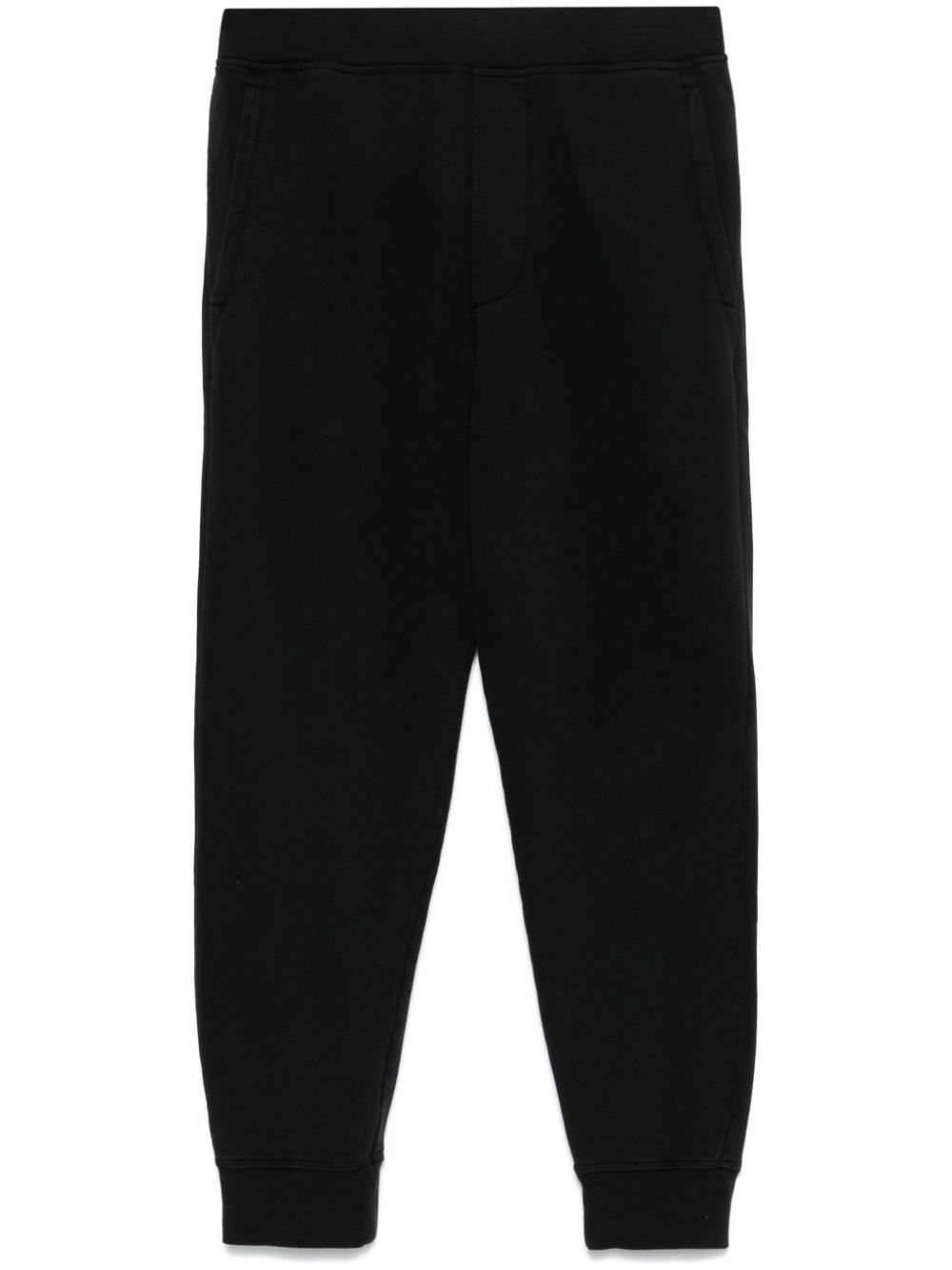 Cotton track pants - Black