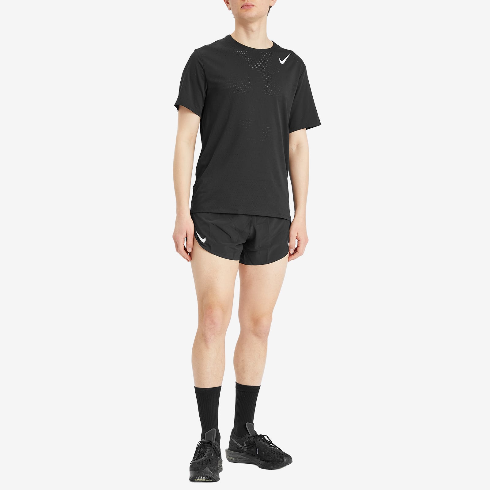 Aeroswift T-Shirt in Black/White