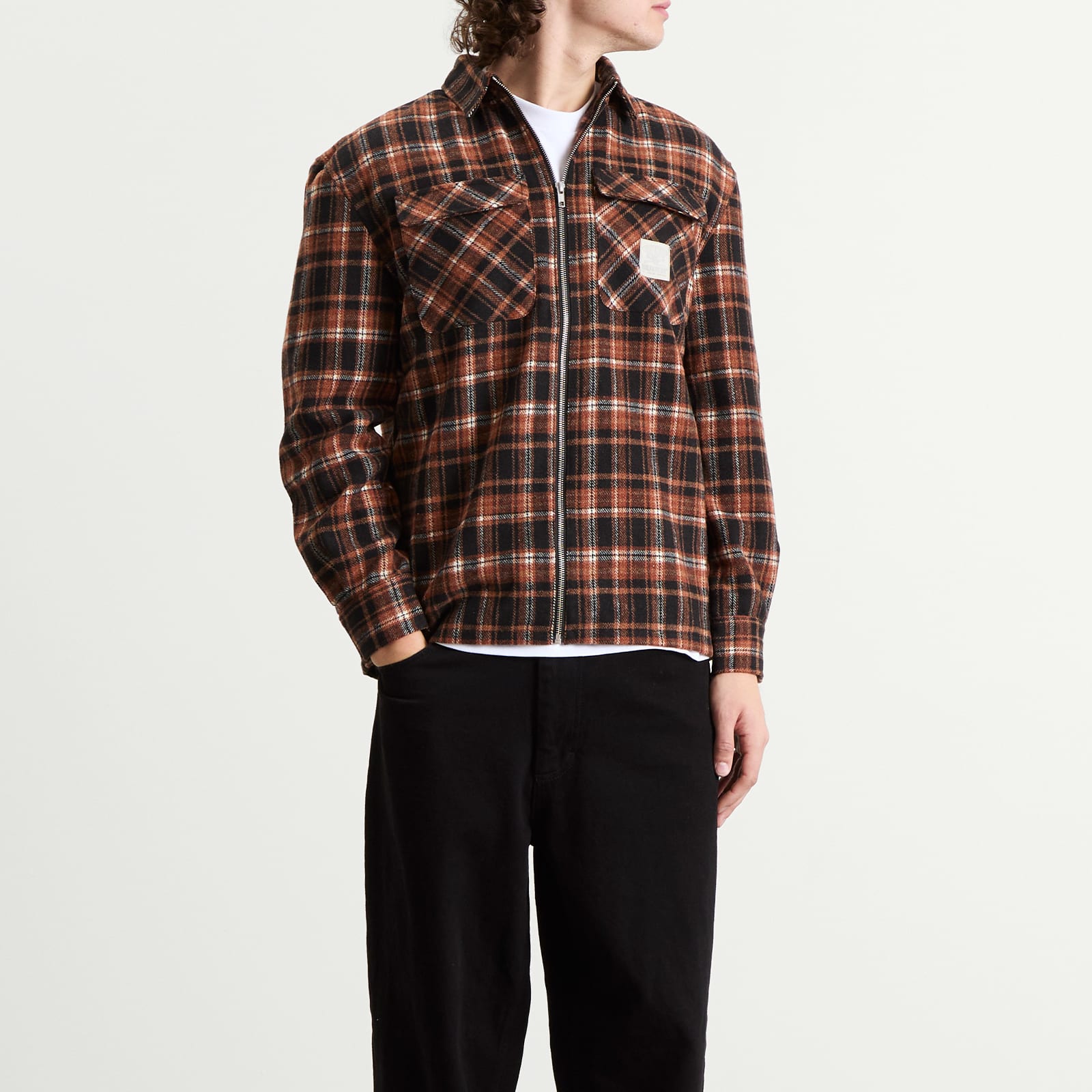 Men's Woods Shirt Jacket Sunset