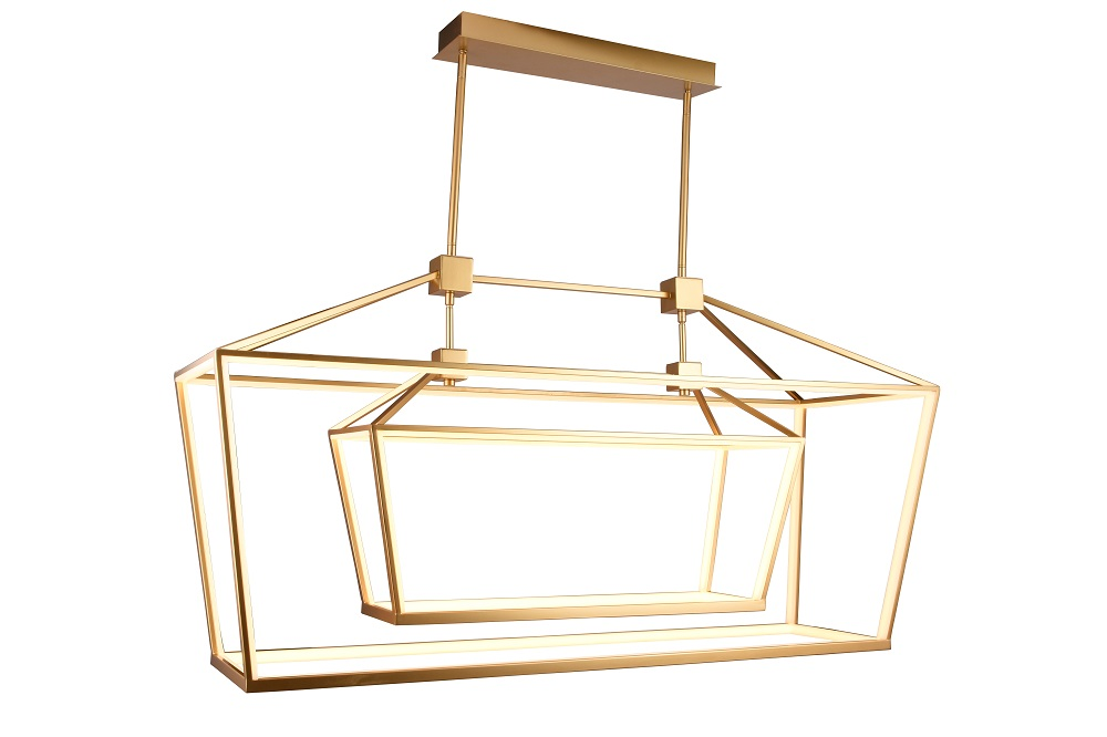 Park Ave. LED Chandelier in Gold