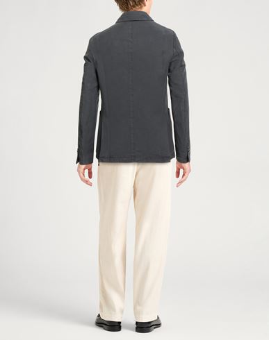 Officine Générale Man Blazer Grey Size 36 Lyocell, Linen, Cotton