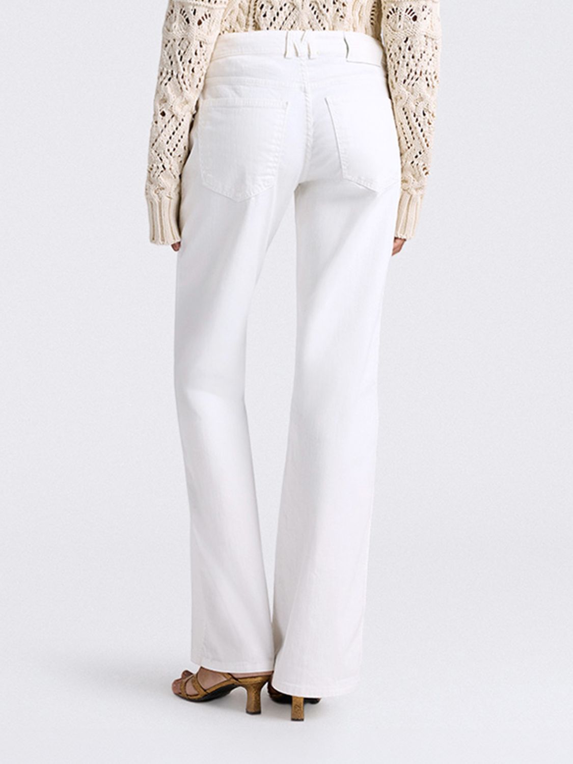 MOMONÌ Pants Woman color White