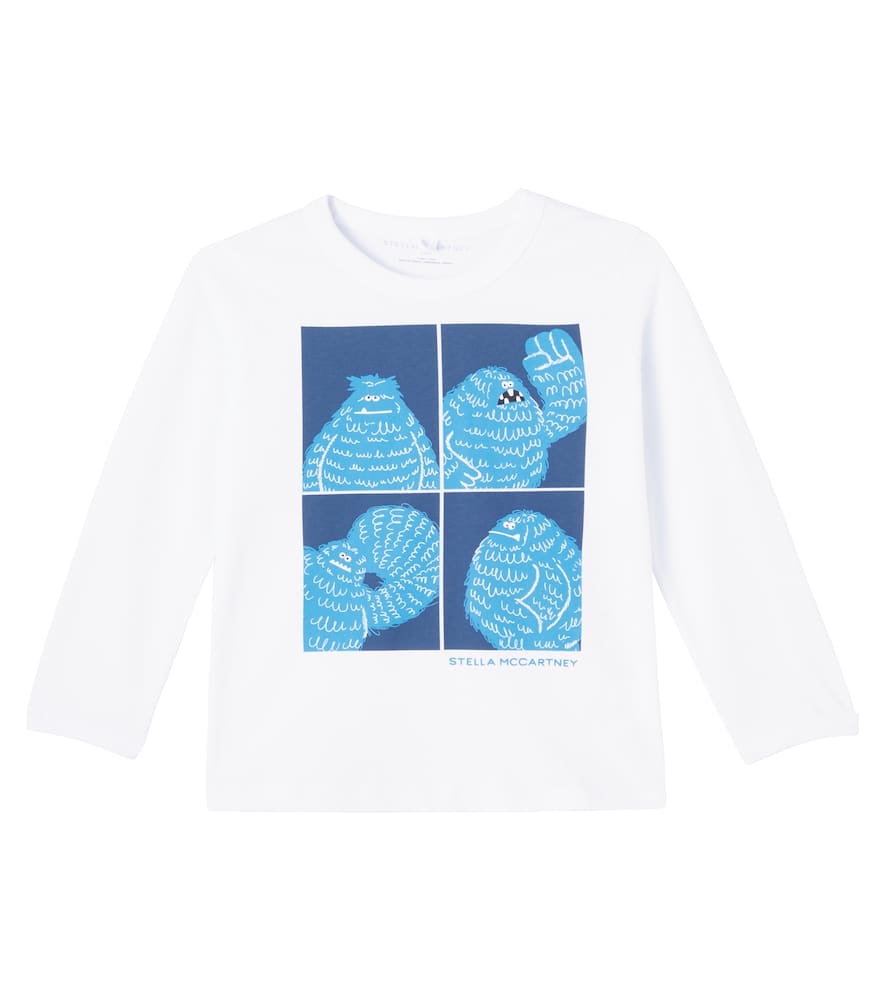 Printed cotton jersey T-shirt