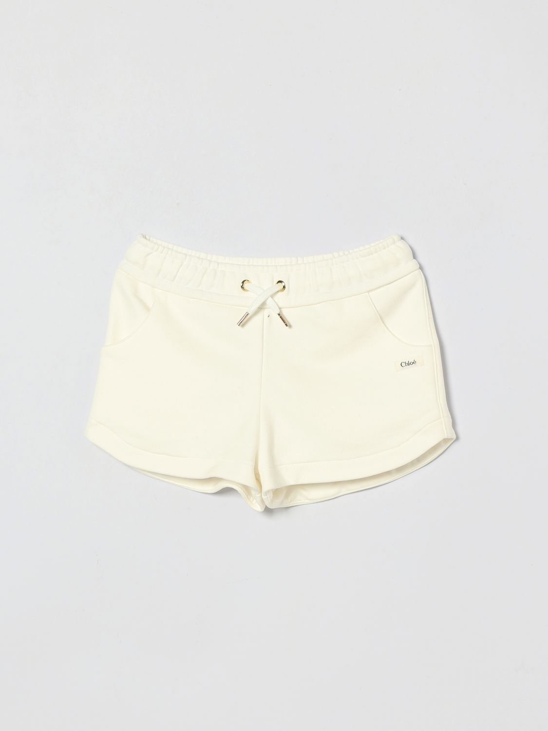 Shorts CHLOÉ Kids color Apricot