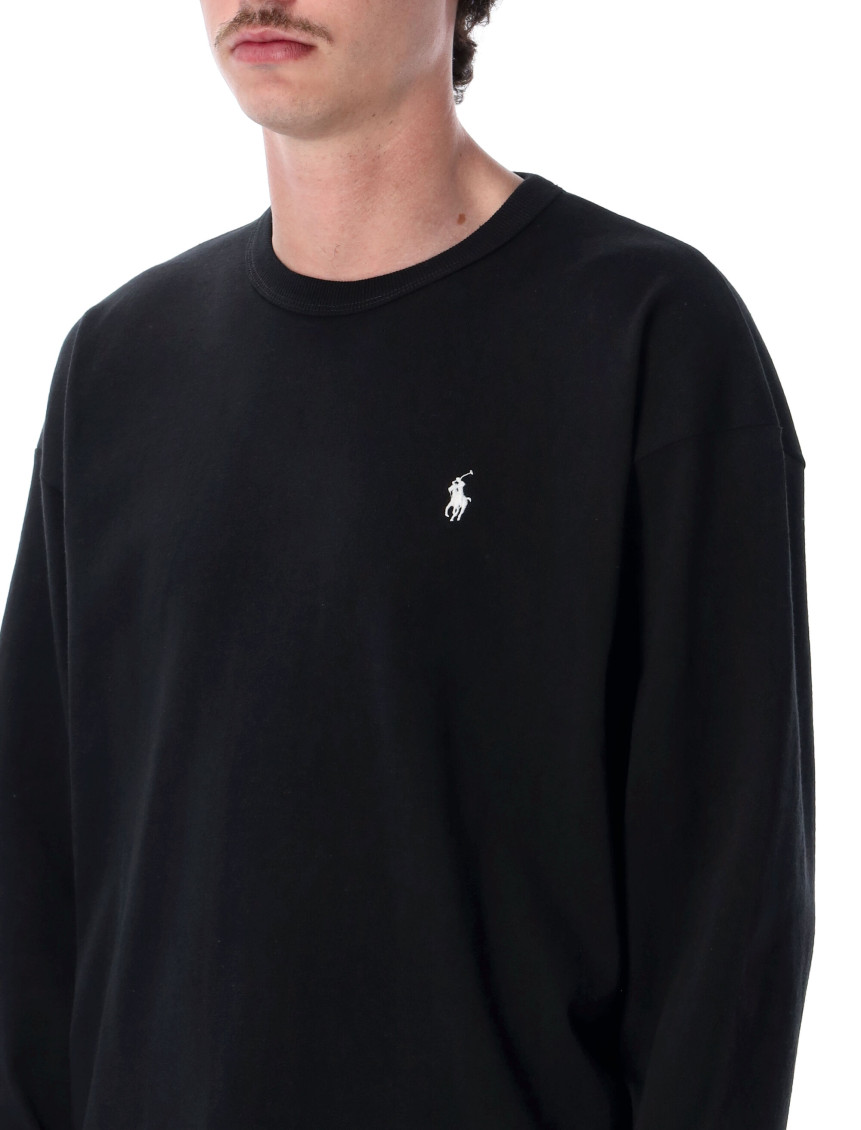 Black Crew Neck Sweatshirt