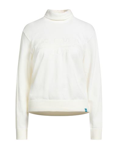 Woman Turtleneck Off white Size XL Polyamide, Wool