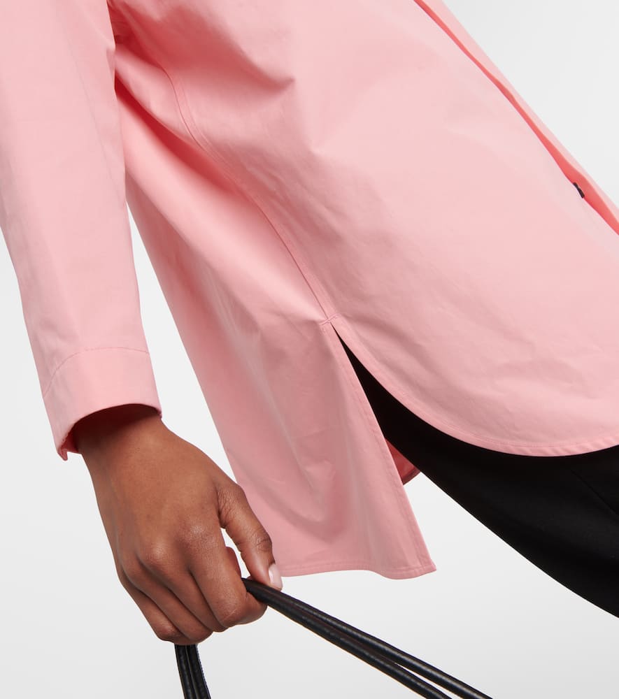 Cotton poplin shirt