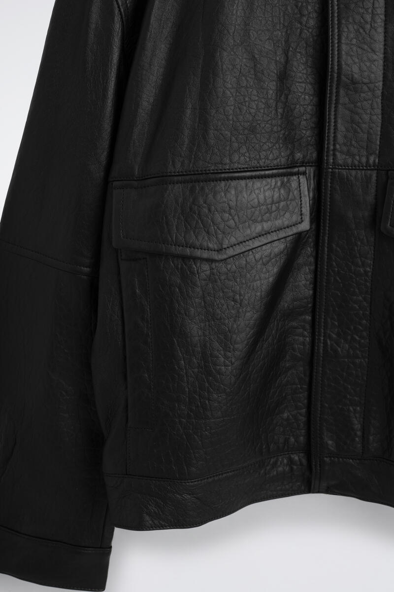 Leather Flight Jacket