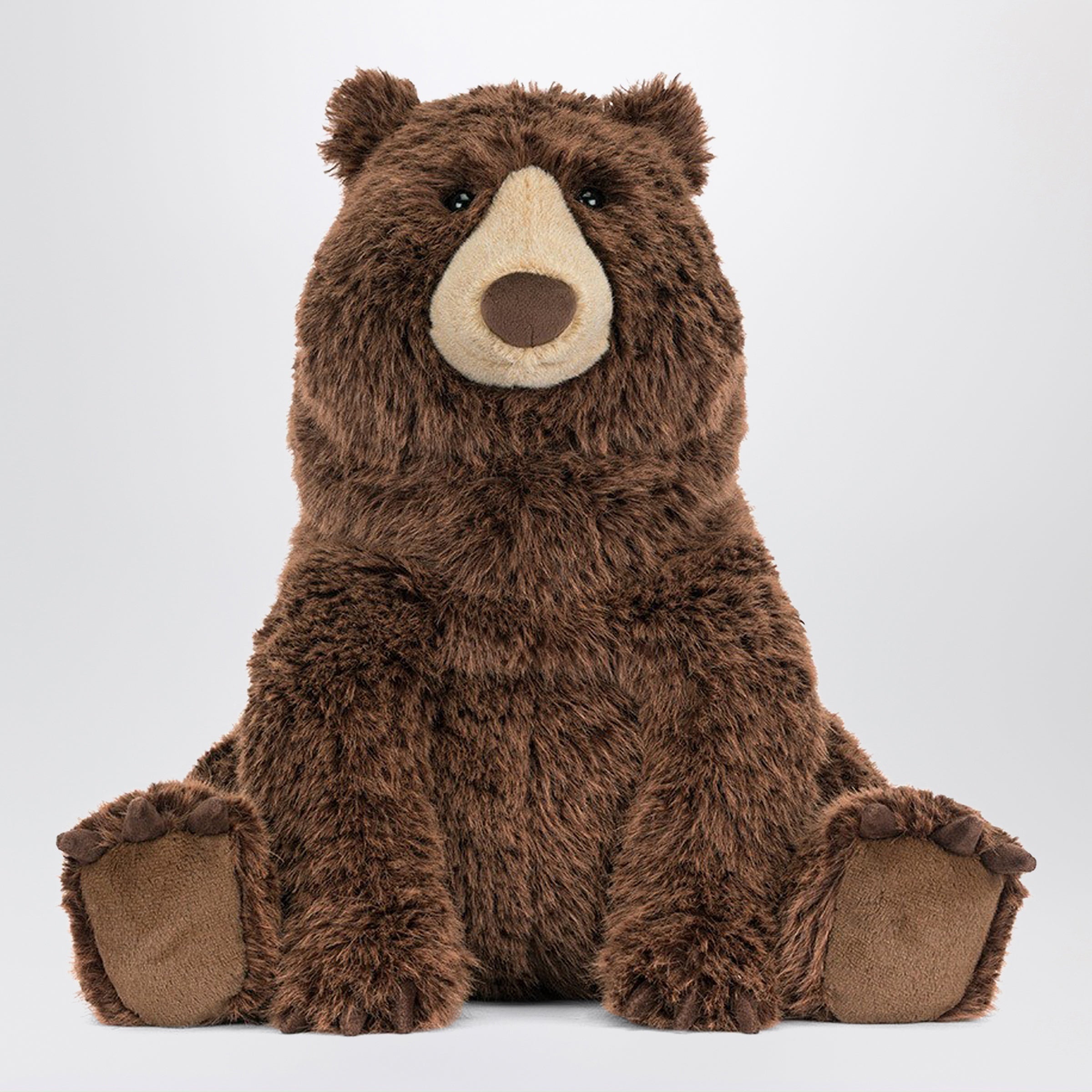 Brown Bizzlestomp Bear plush toy