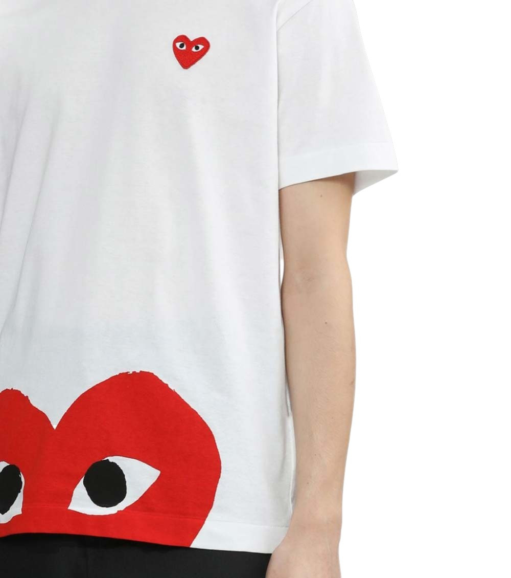 White Graphic Crew Neck T-Shirt