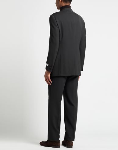 Man Suit Black Size 36 Virgin Wool