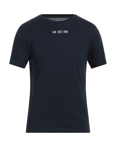 Man T-shirt Navy blue