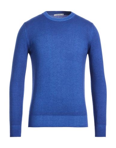 Man Sweater Blue Size 42 Cashmere