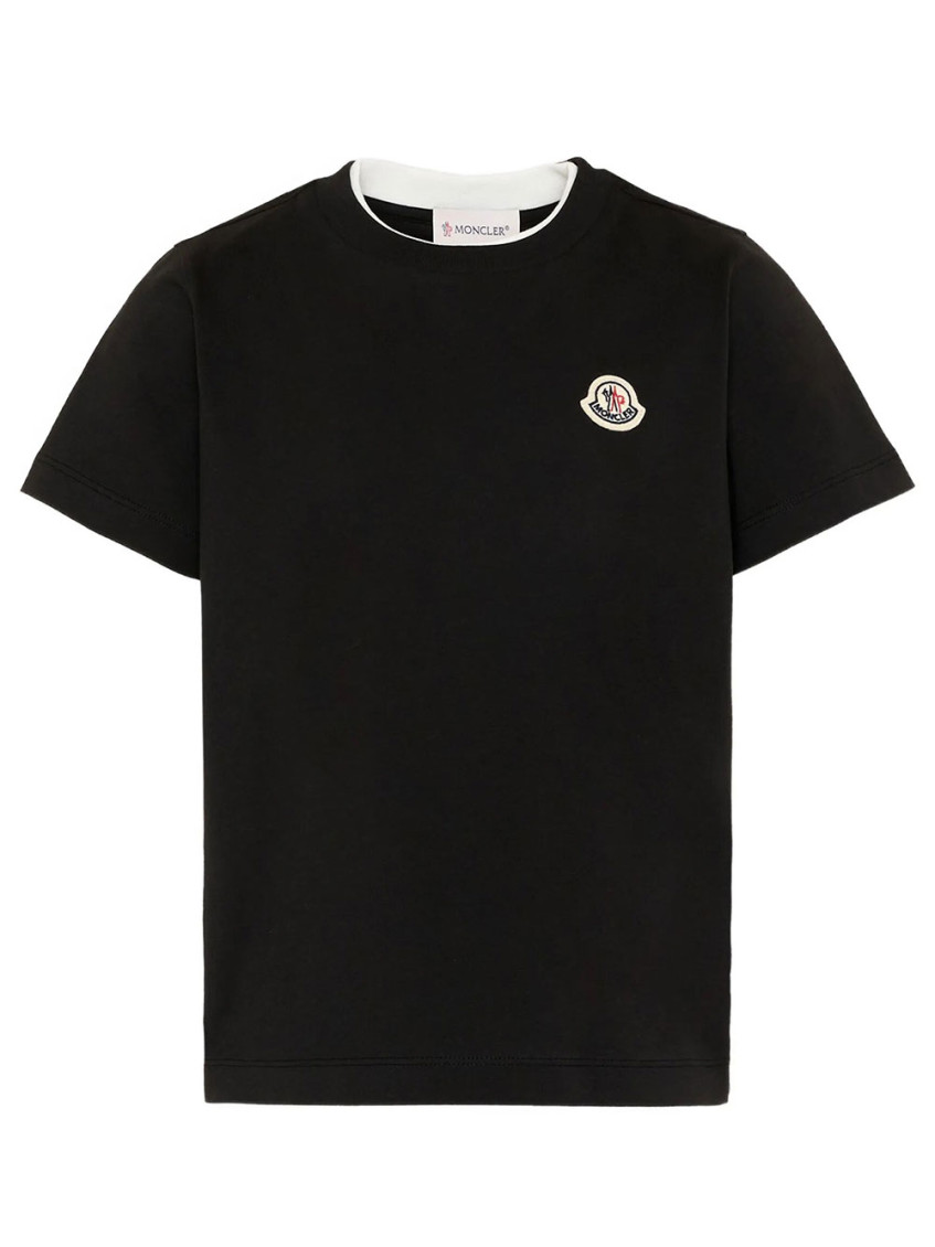 Boys Black Logo T-Shirt