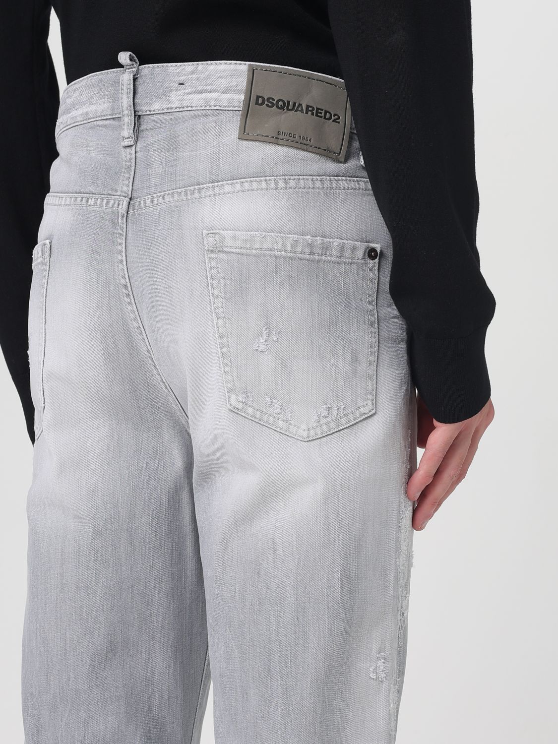 Jeans Men color Grey